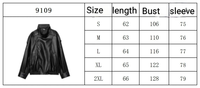 Blouson Moto Homme Noir Sur Mesure en Cuir PU avec Fermeture Éclair Asymétrique, Col Montant, Coupe Ample et Légère, Service OEM avec Conception de Logo