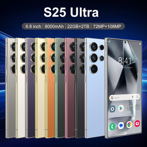 Superventas S25 ultra 5G teléfono inteligente 22GB 2TB al por mayor S Pen Cámara transparente Doble Tarjeta desbloquear <span class=keywords><strong>Android</strong></span> 14 teléfono móvil barato - Product Image 5