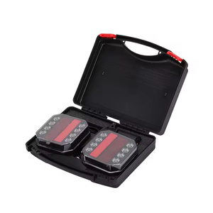 Nueva Luz Trasera LED Roja de 12V <span class=keywords><strong>para</strong></span> Remolque, con Función de Freno y Reversa, Recargable, Control Inalámbrico, Magnética, Impermeable IP67, 5000 Lúmenes - Product Image 2