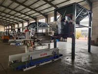 Machine à ensacher les sacs de sable robuste |   Remplissage de sable semi-automatique à impact instantané avec servo Inovance pour la prévention des inondations