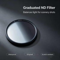 Filtre à densité neutre en verre étanche OEM GC-GRAY multi-tailles avec cadre en aluminium pour appareil photo