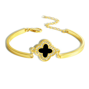 Aihitero Brazalete <span class=keywords><strong>de</strong></span> Oro Rosa con Flores y Mensaje 'Siempre <span class=keywords><strong>Mi</strong></span> Hermana, Siempre <span class=keywords><strong>Mi</strong></span> <span class=keywords><strong>Amiga</strong></span>', 18cm <span class=keywords><strong>de</strong></span> Largo, con Circonita Cúbica, para Mujer - Product Image 5