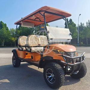 Coche de Club de Caza con Certificación CE, Carrito de Golf Eléctrico Todoterreno, Buggy, Vehículo Utilitario de Golf con Caja de Carga Opcional/Asiento Trasero - Product Image 1