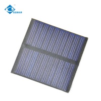Chargeur solaire flexible d'extérieur ZW-5555-P, panneau solaire PET étanche IP65, panneau solaire laminé EVA 0,09A, 0,45W