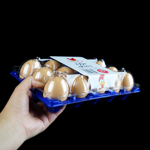 Barquettes en <span class=keywords><strong>plastique</strong></span> PET transparentes pour œufs de poule, fournisseurs d'emballages pour œufs, 6/8/10/12/15/20/25/30 trous, douzaine, échantillons gratuits - Product Image 3