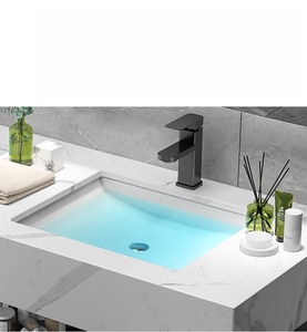 ตู้ห้องน้ำแบบอินทิเกรตพร้อมอ่างล้างหน้าแบบฝังในตัว - Product Image 5