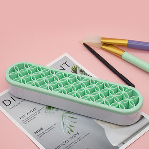 Beauty Tools Silicone Storage <b>Rack</b> Lipstick Storage Box Makeup Brush <b>Drying</b> <b>Rack</b> Silicone Display <b>Rack</b> - Product Image 6