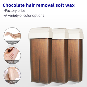 Dexin 100ml cioccolato morbido cera per il <span class=keywords><strong>viso</strong></span> e il corpo di rimozione dei peli del rullo cera per la rimozione su larga scala - Product Image 2