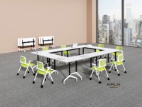 Table de formation sur mesure 2026 avec roulettes pour projets commerciaux et réunions
