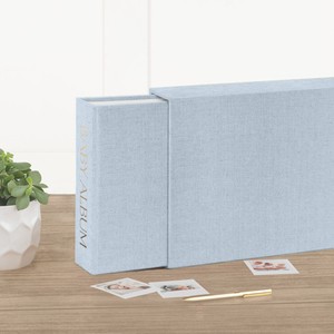 Cá nhân bé tắm Quà Tặng tùy chỉnh lưu niệm bé bộ nhớ cuốn sách năm đầu tiên Album Linen ảnh Tạp Chí 5 năm kỷ lục cuốn sách - Product Image 3