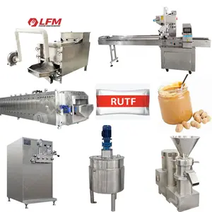 Automatic Peanut Based RUTF Plant RUTF Food Making Machine Commercial RUTF Food Factory in China