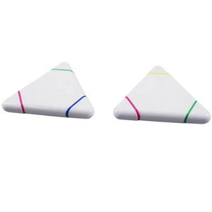 ปากกาไฮไลท์สามเหลี่ยมเรืองแสงแบบปรับแต่งได้: 3 สี สำหรับจดบันทึก จดงานบันทึกประจำวัน และของชำร่วยงานปาร์ตี้ - Product Image 3