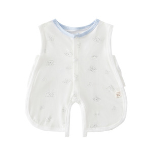 Romper sin mangas para bebé, delgado, de lyocell, para verano, para recién nacidos, niños y niñas, con etiqueta categoría A - Product Image 5