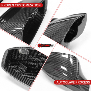 Kit de Carcasas para Retrovisores de Coche en Fibra de Carbono Seca, Estilo OEM, para Ferrari F8, Superventas - Product Image 2