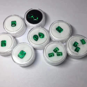 อัญมณีสีเขียวไฮโดรเทอร์มอลสำหรับ3ct 1CT <span class=keywords><strong>พลอย</strong></span>สีเขียวมรกตปลูกในห้องทดลอง - Product Image 3