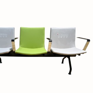 Silla de espera Ssyou SD-928 con estructura metálica, colores personalizados y función reclinable para área de espera de banco - Product Image 2
