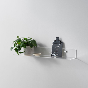 وسيت عتبة النافذة موسع واضح الاكريليك العائمة جدار الحافة الرف الاكريليك أصائص زرع الحافة رفوف مع الالتصاق - Product Image 5