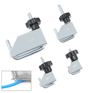 4 pinces à sertir en U pour tuyaux d'eau et d'huile, pinces <span class=keywords><strong>de</strong></span> serrage pour réparation automobile - Product Image 4