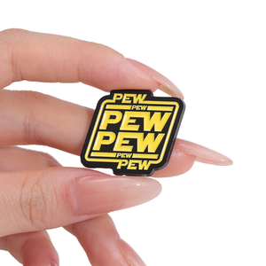 Bạn được an toàn được Bạn Tôi men Trâm đầy màu sắc sọc cho ve áo <span class=keywords><strong>pin</strong></span> câu ngắn ba lô Huy hiệu kim loại quần áo phụ kiện - Product Image 4