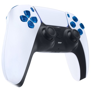 EXtremeRate Accesorios para Juegos, Kit de Botones Transparentes Azules R2R1 L2L1, Juego Completo de Gatillos para Reparación de Controles de Playstation5 PS5 - Product Image 5