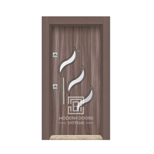 Puerta frontal de acero duradero Laminox Puerta resistente al fuego de alta seguridad de tamaño personalizado para proyectos residenciales y comerciales - Product Image 1