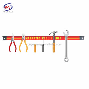 <span class=keywords><strong>Barre</strong></span> de stockage d'outils magnétiques à montage mural robuste de 18 pouces assemblée avec aimant de terres rares pour usage industriel - Product Image 3