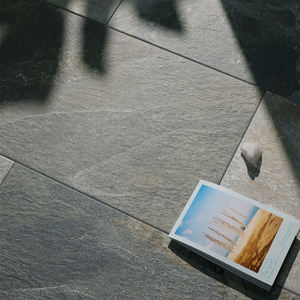 Piastrella Moderna Opaca <span class=keywords><strong>in</strong></span> Gres Porcellanato per Esterni Piscina 300x600mm, Effetto <span class=keywords><strong>Pietra</strong></span> 3D Antiscivolo, per Pavimentazione Esterna Cortile - Product Image 4