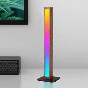 <b>RGB</b> LED Modern Wood Smart Ambiance Light with Sound <b>Control</b> Rechargeable Music Sync for Gaming Room and Pickup Rhythm - Product Image 4