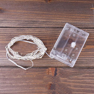 Guirnalda de Luces LED Recargables con Batería, 8 Modos, Temporizador, Portátiles, para Interiores, Jardín, Bodas, Festivales, Decorativas, con Cable de Cobre - Product Image 4