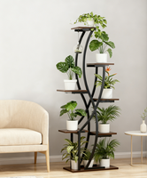 Présentoirs en gros pour fleurs artificielles en fer, étagères multicouches pour mariages, maisons, jardins, balcon, supports pour pots de fleurs