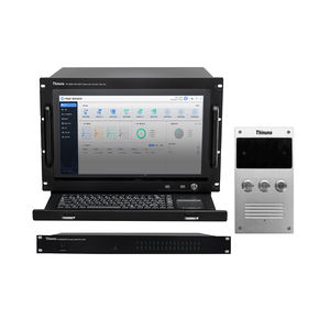 Système de sonorisation extérieur Thinuna IP-9636TB-BS IP65, poste d'appel d'urgence, appel <span class=keywords><strong>SOS</strong></span> à une touche, alimentation PoE, alarme à une touche, interphone, terminal d'aide - Product Image 3