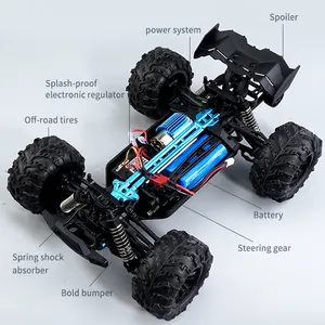 Youngeast 4WD 2.4G ad alta velocità a piena proporzione telecomando RTR veicolo giocattolo bigfoot rc modello di auto