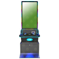 Mesin Game Arcade Vertikal 43'' USA Hot Sale Tragamonedas, Tombol Tekan, Mesin Fusion 5 Board, Permainan Keterampilan Online, Perangkat Lunak