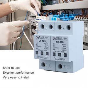 LeiHao AC Surge Protective Device T2 80kA-160kA 420V 2P Solar PV <strong>Lightning</strong> Protection for Solar System Surge Protector <strong>Arrester</strong> - Product Image 4