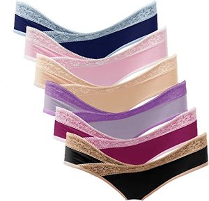 Biancheria intima di maternità a vita alta per la gravidanza e bikini traspiranti post-partum taglia XL sotto il dosso bikini - Product Image 4