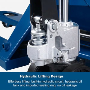 Transpaleta Hidráulica Manual Synge de 2500 kg con Ruedas de PU/Nylon/Goma para Terrenos Difíciles y Manejo de Materiales Pj335 Pj335 Pj335 - Product Image 4