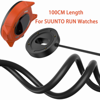 Kabel Pengisi Daya Magnetik Tipe C Pengganti untuk Jam Tangan Suunto RUN 3A Pengisian Cepat 100Cm Kawat Magnet PVC N52 Fleksibel