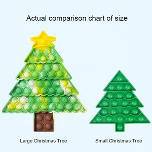 Cadeau <span class=keywords><strong>de</strong></span> noël tiktok, jouet Fidget, arbre <span class=keywords><strong>de</strong></span> noël, jeux <span class=keywords><strong>de</strong></span> fête, bulles <span class=keywords><strong>de</strong></span> poussée, libération du Stress sensoriel POP, <span class=keywords><strong>2021</strong></span> - Product Image 4