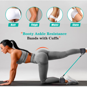 Fasce di resistenza alla caviglia con polsini - Product Image 4