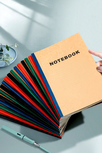 A5 Kraft Paper Notebook Horizontal Line <b>Journal</b> 63 Gsm Paper 100 Pages Office School <b>Writing</b> - Product Image 5
