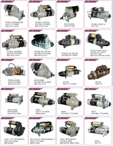 스타터 모터 6D22 M3T95071 M3T95082 M4T55076 ME057200 24V 5.5KW 13T 55 3610083010, BN3610083050 및 <span class=keywords><strong>TM000A09501</strong></span>에 적합 - Product Image 2