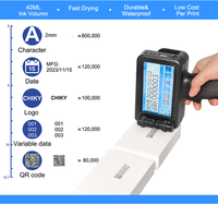 Imprimante jet d'encre portable en promotion – Machine d'impression jet d'encre portable pratique pour le bois avec code de date