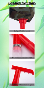 수동 비료 살포기 비료 분뇨 살포기, 건조 비료 애플리케이터 휴대용 방송 살포기 - Product Image 3
