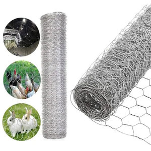 8 chân cao 1/2 "3/4'' lục giác mạ kẽm PVC tráng dây lưới gà hàng rào cho Coop Sản xuất tại Trung Quốc - Product Image 6