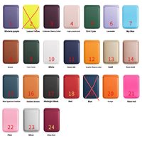 Portefeuille magnétique en cuir PU tendance pour cartes de crédit, étui de téléphone portable avec autocollant arrière pour iPhone