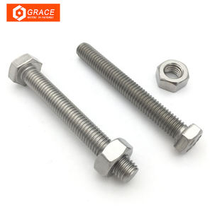 Baut Hex Kekuatan Tinggi Kelas 8.8/10.9/12.9 DIN931 DIN933 Baut Kepala Heksagonal - Product Image 5