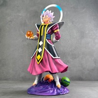 Figura de Acción de PVC de Gran Calidad: Vegeta, el Dios Sacerdote, Modelo GK con Acabado en Aerosol Completo, Decoración de Anime de Moda