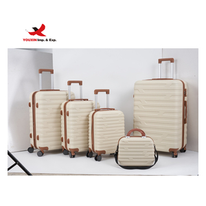 Manufacturer Wholesale OEM Lightweight ABS Suitcase Durable Trolley Luggage Bag <b>with</b> 360 Degree <b>Wheels</b> for Men Women - Product Image 2