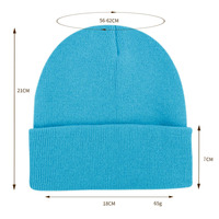 Gorro de invierno al por mayor para hombre y mujer, gorro tejido con etiqueta de parche tejido.
