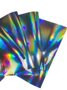 Rainbow Cromo A Laser À Prova D' Água Pvc Auto Adesivo de Vinil Rolo Cor Holográfica A Laser Personalizado
